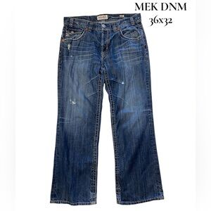 MEK DNM New‎ York Boot Cut Button Fly~36x32